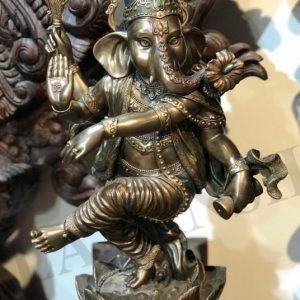 Dacing Ganesha Statue