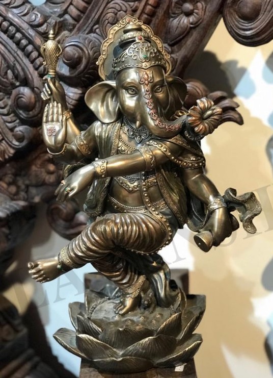 ganeshJi Dancing Dacing Ganesha Statue